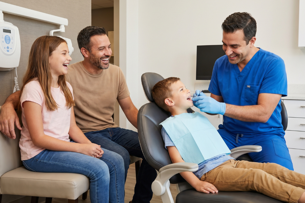 The Benefits of Having One Dentist for the Whole Family